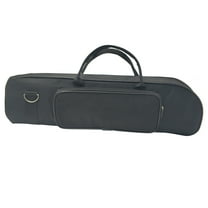 COSMOBETTY Trumpet Gig Bag With Padded Protection Shoulder Strap And Side Pocket For Black