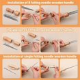 thumbnail image 5 of 128 PCS Needle Felting Kit, 4 Sizes Felting Needles, Needle Felting Tools Wool Felting Supplies Kit, 5 of 5