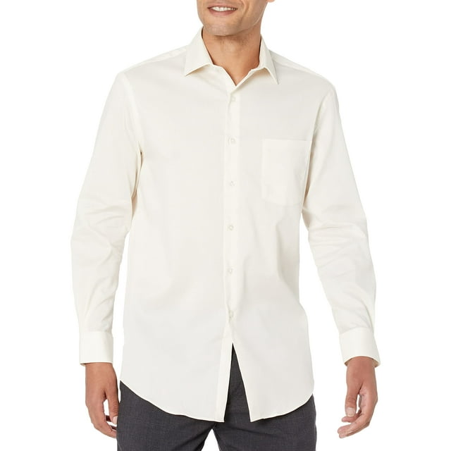 Van Heusen Chemise Habillée Homme Coupe Régulière Protection contre les Taches Extensible, Bleu Cadet