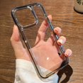 thumbnail image 1 of Funda Simple De Lujo 2 En 1 Para IPhone 11 14 Pro Max 6 7 8 6Plus 7Plus 8Plus X XS XR 11 12 13 SE 2020 2022 Botones Galvanizados A Prueba De Golpes, 1 of 4