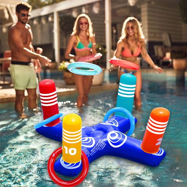 1 pieza, juego de lanzamiento de piscina al aire libre, piscina multijugador, juguetes de piscina familiar, diversión con agua, juego de playa, fiesta JM