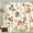 Fall Animal, variant on Woodland Animals Shower Curtain for Kids Forest Animal Green Leaves Decorative Bath Curtain 72 x 72 Inch Polyester Fabric Waterproof Bathroom Curtain with 12 Hooks