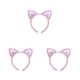 thumbnail image 5 of Diadema con orejas de gato Qarigey Rosa, 5 of 6