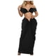 thumbnail image 1 of Conjunto sexy de corpiño sin mangas y falda larga elástica: poliéster, diseño plisado ajustado, conjunto para fiesta nocturna, tallas S-XXXL, 1 of 6