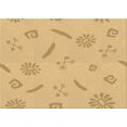 thumbnail image 1 of Ahgly Company Machine Washable Indoor Rectangle Transitional Orange Gold Area Rugs, 2' x 4', 1 of 7