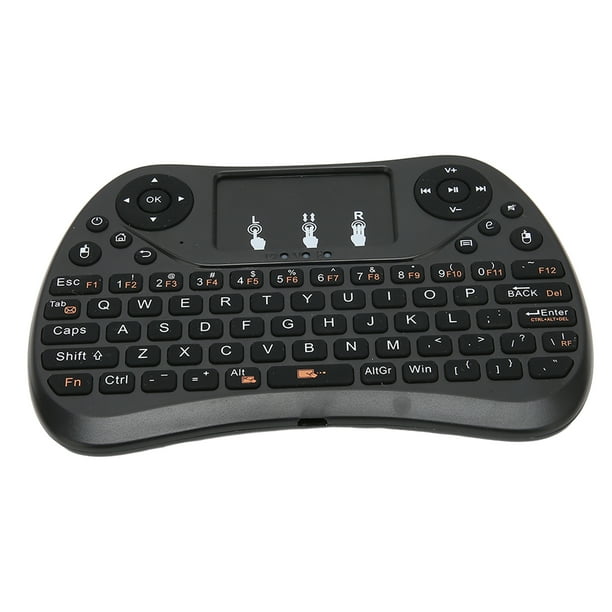 Teclado inalambrico mini teclado inalambrico teclado recargable control remoto mini teclado inalambrico con panel tactil caracteristicas lideres en su clase Bodega Aurrera en linea