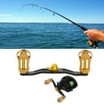 thumbnail image 2 of Baitcasting Trolling Reels Handle Rocker Carbon Fibers Fishing Reels Handle Water Drop Reels Handle Easily Install, 2 of 8