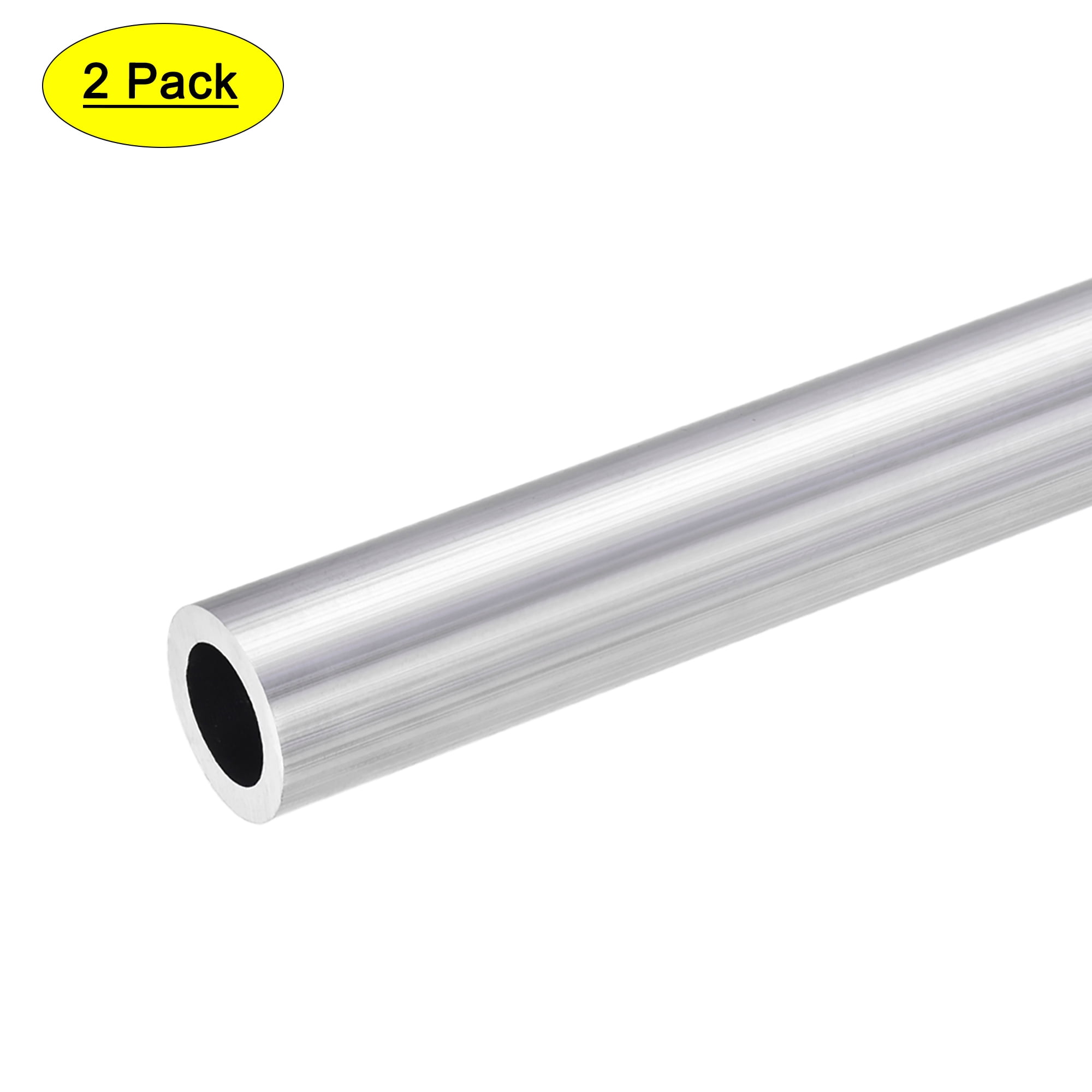 Round Aluminum Tube 6063 300 mm Length 19 mm OD 16 mm Internal Diameter Seamless Straight Aluminum Tube 