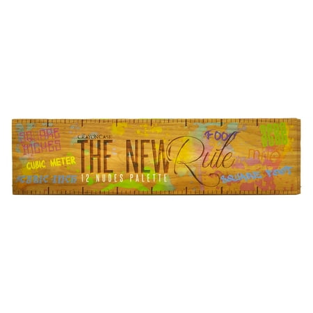 The Crayon Case The New Rule 12-Nudes EyeShadow Palette