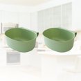 thumbnail image 2 of HEANUJJ 2Ud De Basura Para Colgar En Puerta De Gabinete Verde Simple Y Funcional, 2 of 8