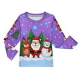 Kids Christmas Pajamas Long Sleeve Matching Holiday Set Toddler Boys