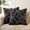 Background Black/Cream, variant on 100% Cotton French Pastoral Throw Pillow Covers Set of 2, 18x18 Inch Blue Farmhouse Decorative Cushion Covers for Sofa Bed Living Room Home Decor