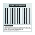 thumbnail image 2 of 20PCS Replacement Standard Pen Nibs Black Replacement Refill Pen Nibs Compatible with Bamboo CTL471, 2 of 5