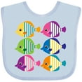thumbnail image 3 of Inktastic Tropical Fish Lover Girls Baby Bib, 3 of 4
