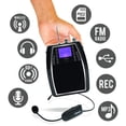 thumbnail image 5 of Portable Microphone & Amplifier PA Speaker System, Built-in Battery, Headset Mic, FM Radio, 5 of 8