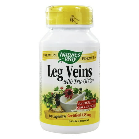 Natures Way Leg Veins, 435 mg, capsules