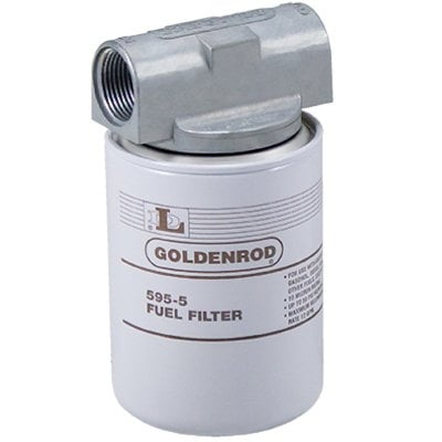 Goldenrod Spin-On Fuel Filter, 1 In. Top Cap - 595