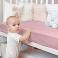 ZAROYEAX Muslin Crib Sheet Soft Cotton Crib Mattress Sheet for Boys and Girls Breathable and