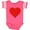 Football Pink and White, variant on Inktastic Red Heart Boys or Girls Baby Bodysuit