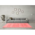 thumbnail image 3 of Ahgly Company Indoor Square Oriental Red Traditional Area Rugs, 3' Square, 3 of 4