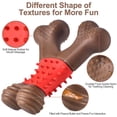 thumbnail image 3 of PETSTA Tough Dog Toys for Aggressive Chewers Large Breed & Medium Breed, Indestructible Durable Dog Chew Toys with Nylon and Rubber for Teeth Cleaning, 3 of 7