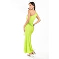 thumbnail image 3 of Vestido de un hombro Roman Fashion /Juvenil, 9302 (Lima) verde lima M, 3 of 6