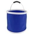 thumbnail image 2 of Cubo de Agua Plegable Sharpla 9L Azul para Acampar, 2 of 8