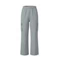 thumbnail image 6 of UAYOTSE Girls Cargo Sweatpants Wide Leg Baggy Lightweight School Pants Casual Athletic with Pockets for Teen Kids Clothes,Sizes 5-6 Years, 6 of 9