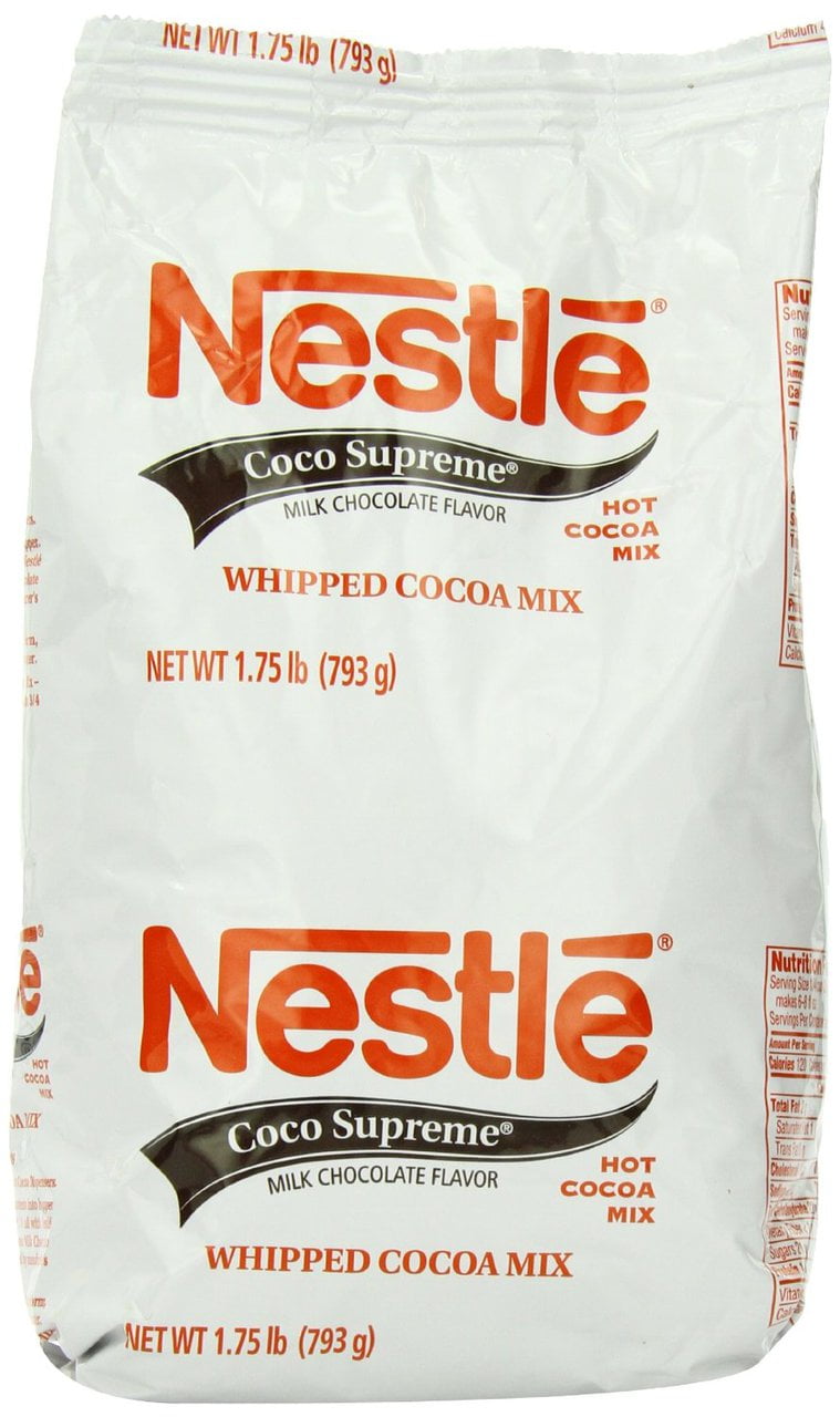12 PACKS : Nestle Hot Cocoa Mix, Coco Supreme, 1.75-Pound Packages by