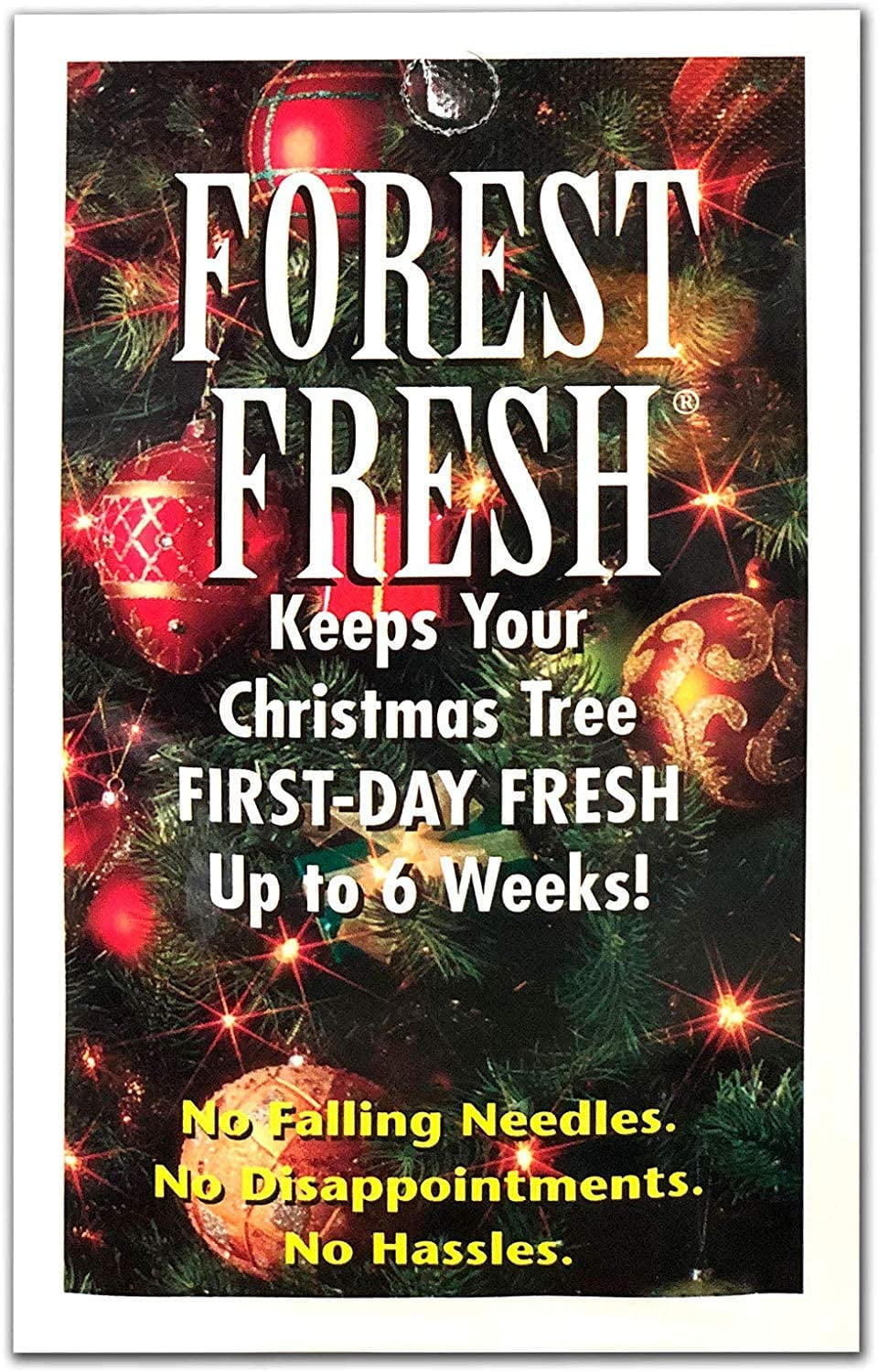 Forest Fresh Christmas Tree Preservative Keeps Your Tree Fresh the