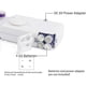thumbnail image 4 of Máquina de coser de mano Mini portátil inalámbrico de mano eléctrico Afortunado Sencillez, 4 of 5