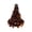 Orange, variant on Halloween Witch Hat, Tinsel Party Hat with Pumpkin and Ghost Decorations, Accessory for Adults