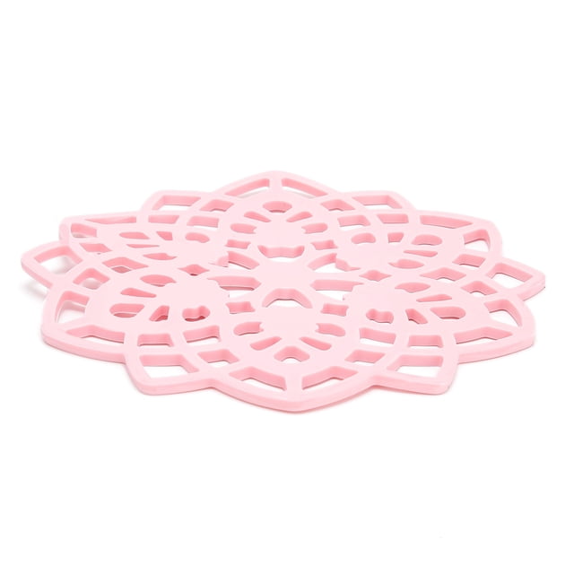 Cup Coaster, Rose Table Tapis Creux Tasse Isolation Pad Pot Support Pad sur Mesure pour la Perfection