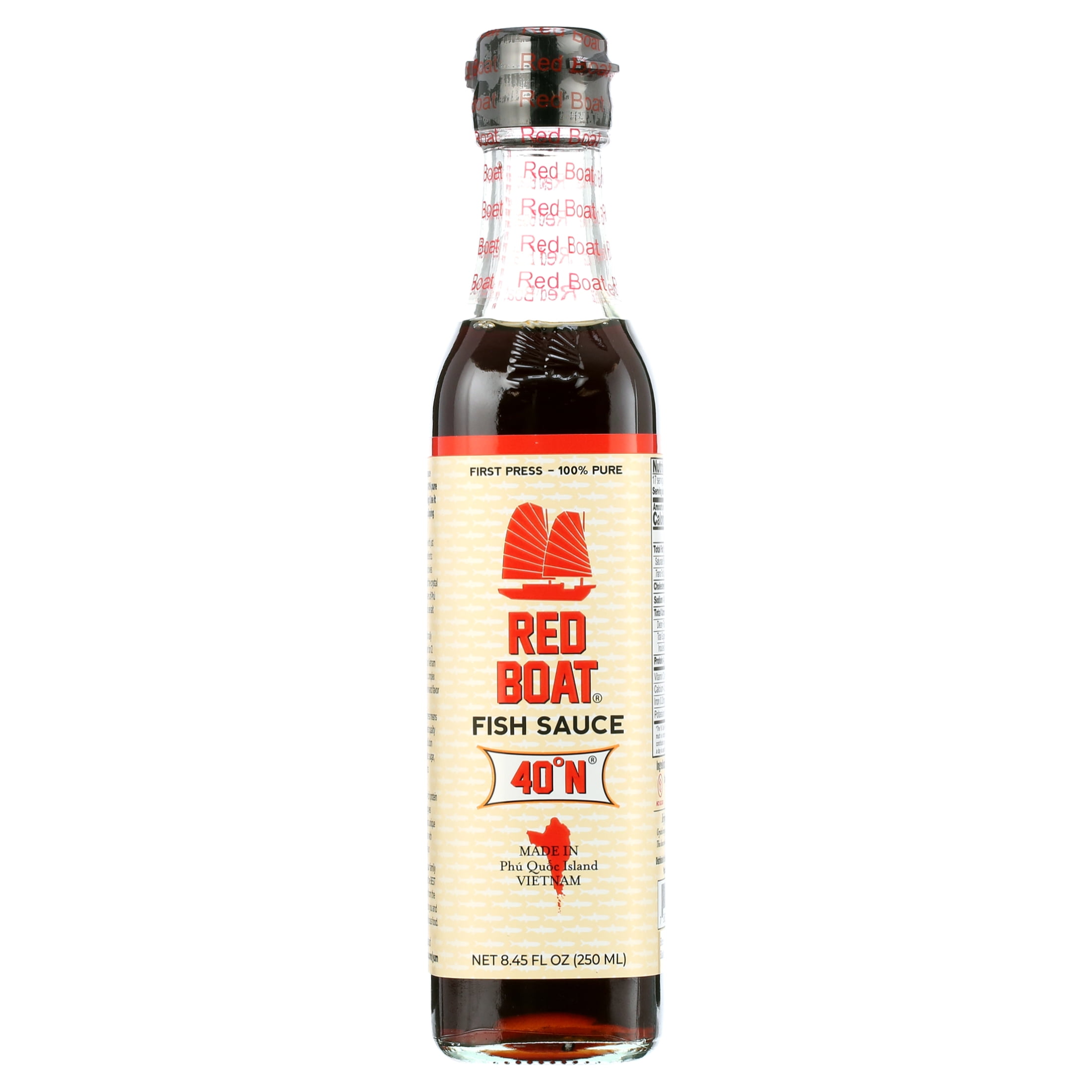 (6 pack) Red Boat Fish Sauce 8.45 fl oz Bottle