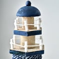 thumbnail image 6 of MERIGLARE Wooden Lighthouse Sculpture Collectible Creative Birthday Gift Beach Themed Ornament Lighthouse Figurine for Bedroom Entrance Seabird, 6 of 8