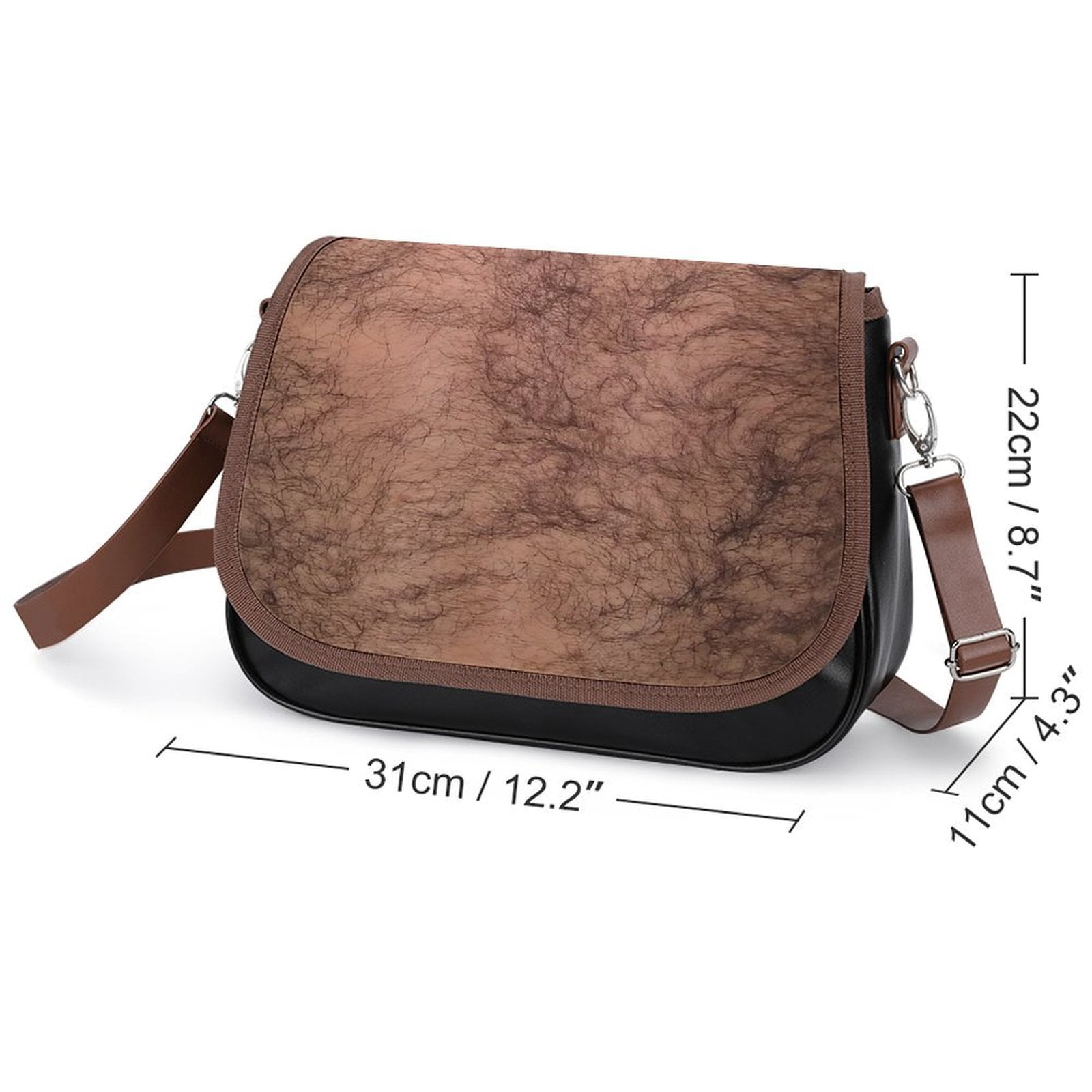 Handmade Full Grain Leather Mushroom Shoulder Bag - Sangria Crossbody Bag