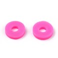 thumbnail image 5 of 10strands Flat Round Handmade Polymer Clay Beads Disc Heishi Beads for Hawaiian Earring Bracelet Necklace Jewelry Making Magenta 6x1mm Hole: 2mm about 353~378pcs/strand 17.7 inch, 5 of 7