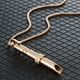 thumbnail image 1 of Colgante de meditación consciente con silbato de respiración ajustable, accesorio de collar de acero inoxidable, 1 of 5