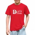 thumbnail image 6 of Juslio Boy Letter Pattern T Shirts Comfortable Breathable Crew, Neck Casual Short Sleeved Tops Shirts Sizes 2-18, 6 of 9