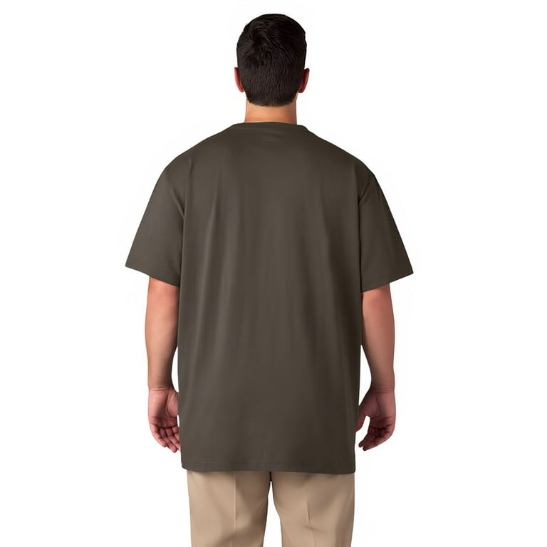 Dickies Maglietta Uomo Maniche Corte Heavyweight Brown Duck Taglia 3T - 100% Cotone, Girocollo, Lavoro