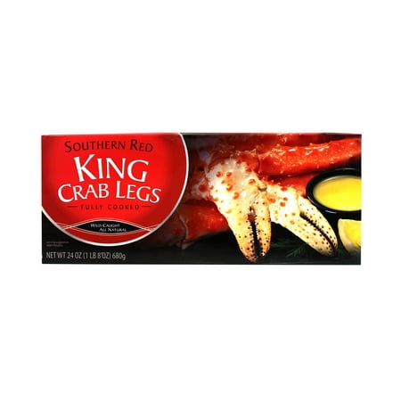 Premium Southern Red King Crab  Legs 24 oz Walmart com