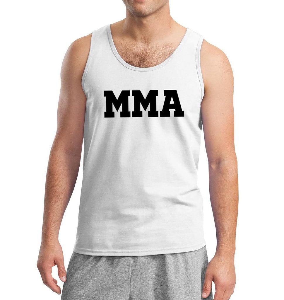 Juniors Old School MMA V441 Gray Space Dyed Racerback Tank Top 