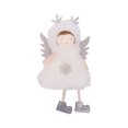 thumbnail image 1 of Ángel con alas Colgantes Adorno Árbol de Navidad Colgante Signo Feliz Navidad Árbol de Navidad Decor Tomshoo  Blanco, 1 of 7