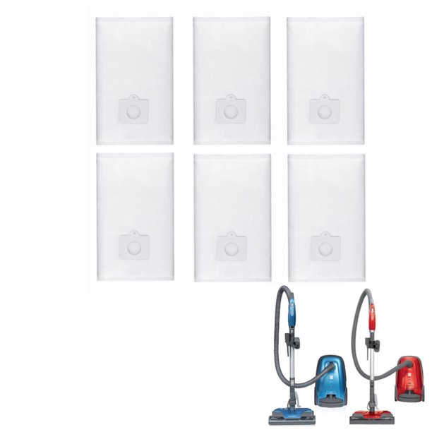 6 Packs HEPA Cloth Vacuum Bags For Kenmore Canister Vacuum Cleaner 400