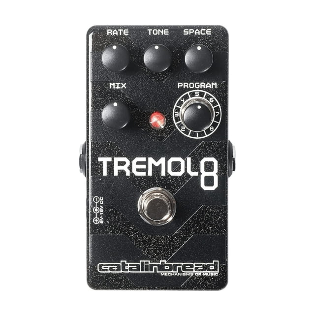 Pedal de efectos para guitarra Catalinbread Tremolo 8 con fuente de alimentación