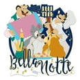 thumbnail image 3 of Disney Parks Lady and the Tramp Bella Notte Jumbo Limited Pin New with Card, 3 of 3