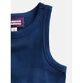 thumbnail image 3 of Weekend Academy Girls French Terry Tank Top, Sizes 4-18, 3 of 3