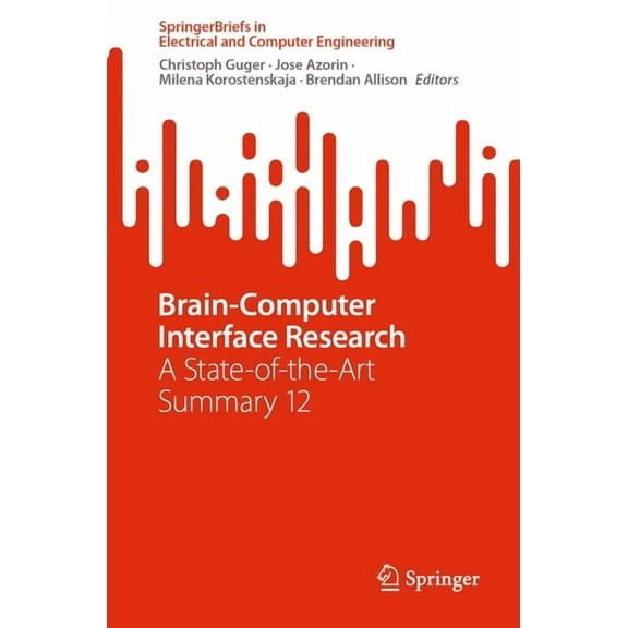Springerbriefs in Electrical and Compute Brain-Computer Interface Research: A State-Of-The-Art Summary 12, (Paperback)