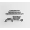 thumbnail image 6 of Goo-Ki 2.5''(64 mm) Hole Centers Luxurious & Sturdy Zinc Alloy Cabinet Handls,Antique Silver Cabinet Pulls for Kitchen,Drawer,Cupboard & Wardrobe,6 Pack, 6 of 8
