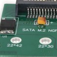 thumbnail image 1 of Tarjeta convertidora Sata, tarjeta adaptadora M.2 NGFF NGFFSS Dto SAT Board Tarjeta convertidora SSD diseñada para precisión, 1 of 9